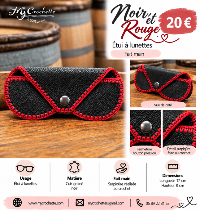 Noir et rouge